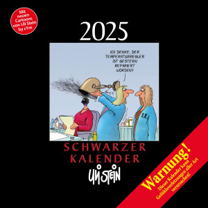 Uli Stein  Schwarzer Kalender 2025