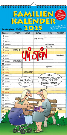 Uli Stein Familien Kalender 2025